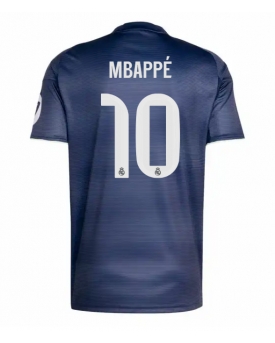 Billige Fotballdrakt Real Madrid Kylian Mbappe #10 Replika Bortedrakt 2025-26 Kortermet Billige Fotballdrakt Real Madrid Kylian Mbappe #10 Replika Bortedrakt 2025-26 Kortermet